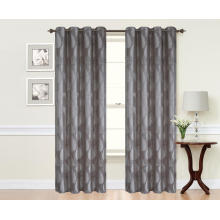 Thermal Insulated Blackout Jacquard Curtains For Bedroom